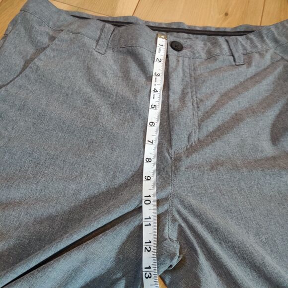 Oakley Golf Pants Men TAG 36x34 (34X33) Gray Wicking Performance Stretch - Picture 15 of 16